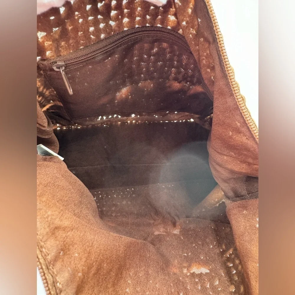 Beaded Woven Shoulder Bag